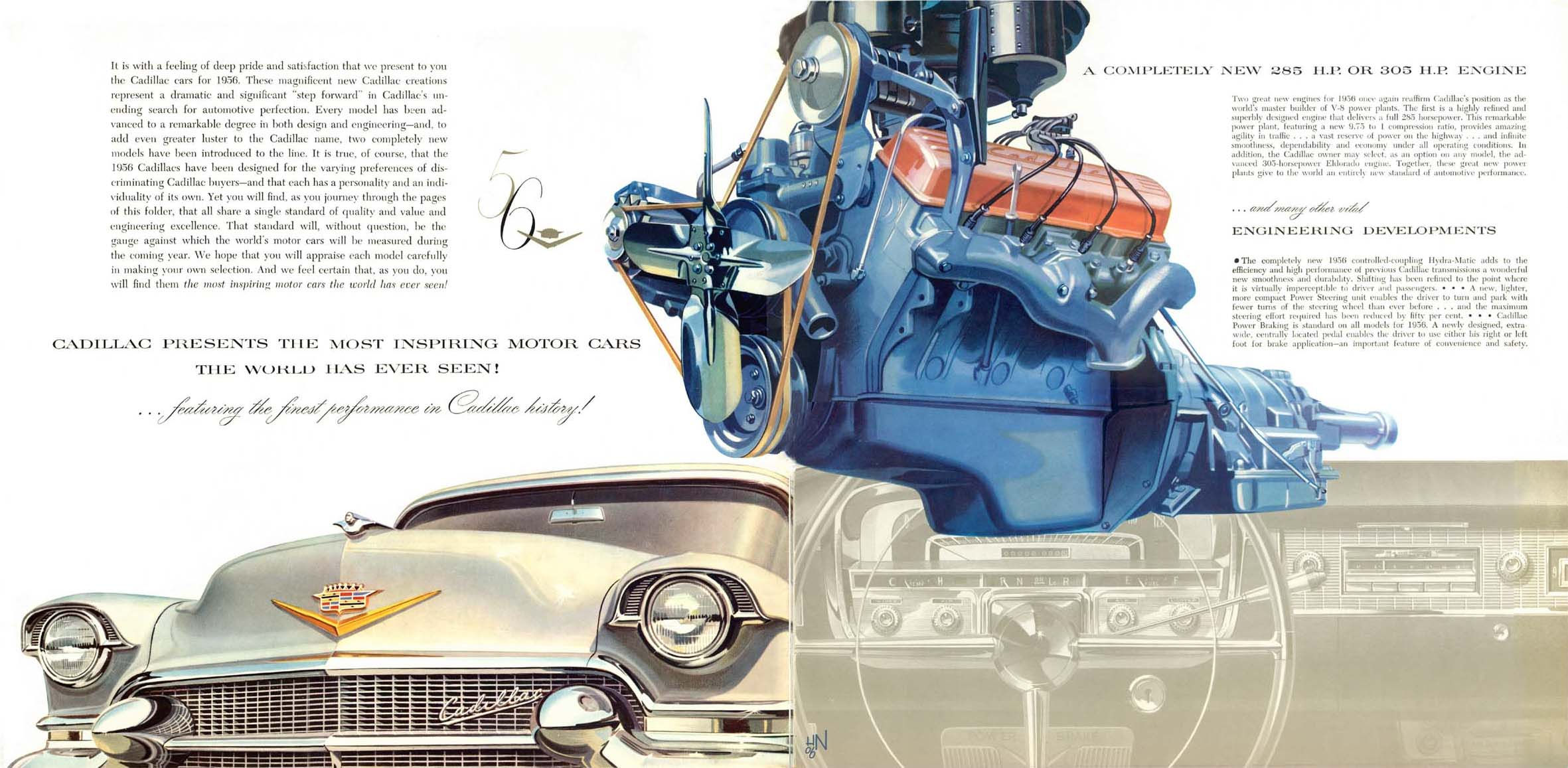 1956 Cadillac Brochure Page 5